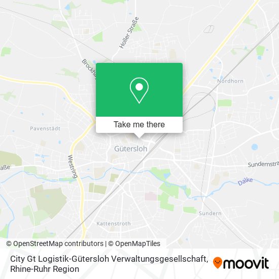 City Gt Logistik-Gütersloh Verwaltungsgesellschaft map