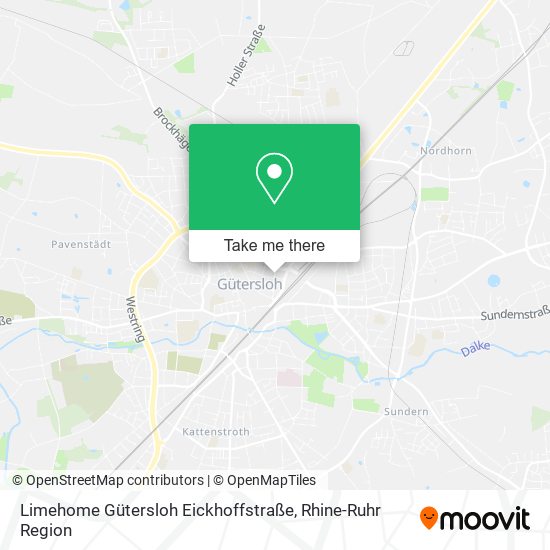 Limehome Gütersloh Eickhoffstraße map