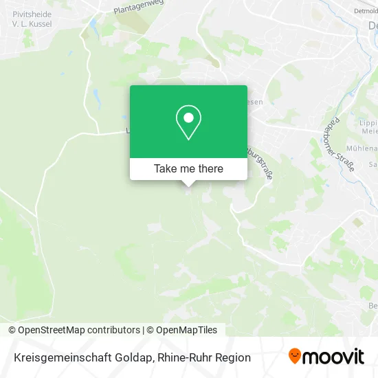 Kreisgemeinschaft Goldap map