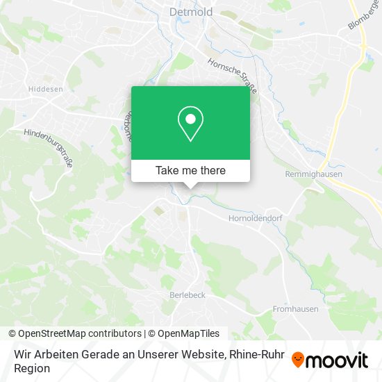Карта Wir Arbeiten Gerade an Unserer Website