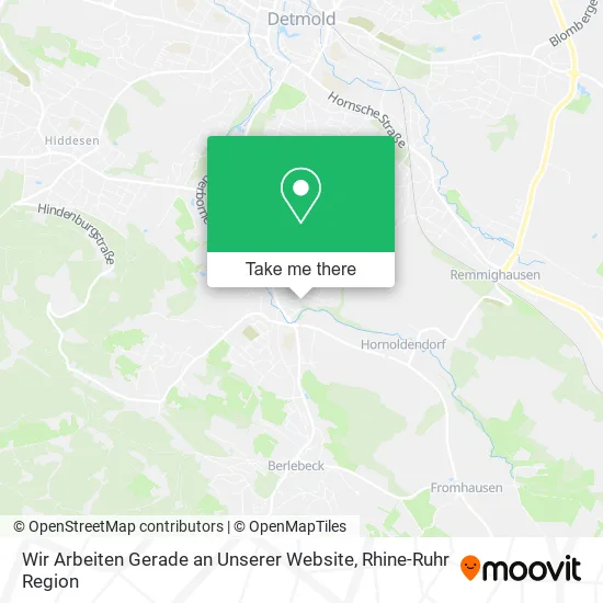 Карта Wir Arbeiten Gerade an Unserer Website