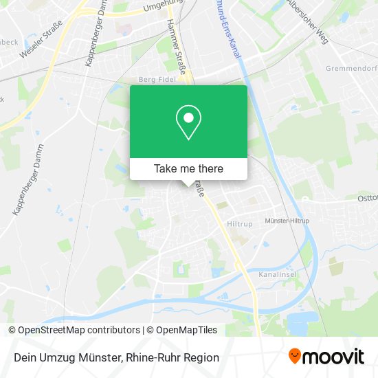 Dein Umzug Münster map