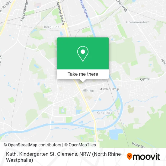 Kath. Kindergarten St. Clemens map