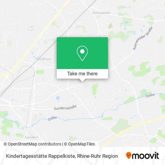Карта Kindertagesstätte Rappelkiste