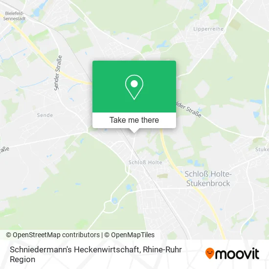 Карта Schniedermann's Heckenwirtschaft