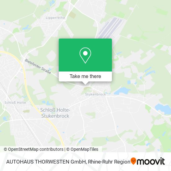 AUTOHAUS THORWESTEN GmbH map