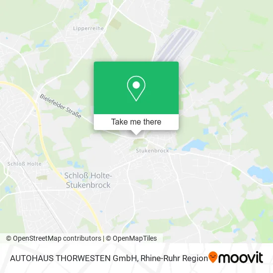 Карта AUTOHAUS THORWESTEN GmbH