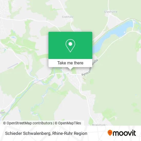Карта Schieder Schwalenberg