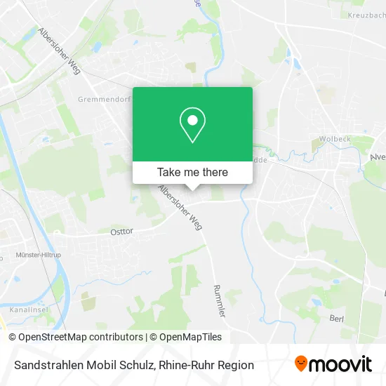 Карта Sandstrahlen Mobil Schulz