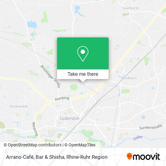 Arrano-Café, Bar & Shisha map