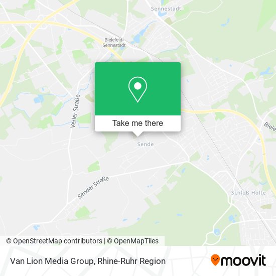 Van Lion Media Group map