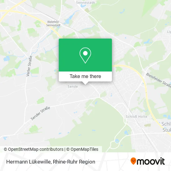 Карта Hermann Lükewille