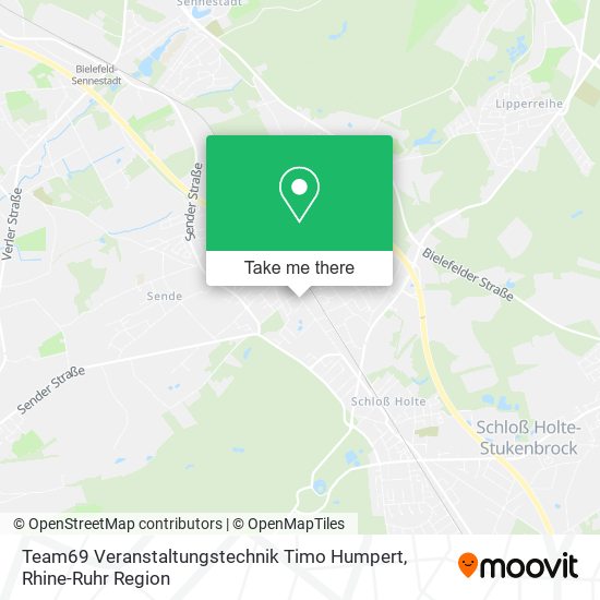 Team69 Veranstaltungstechnik Timo Humpert map
