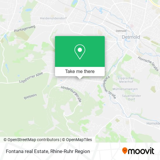 Карта Fontana real Estate