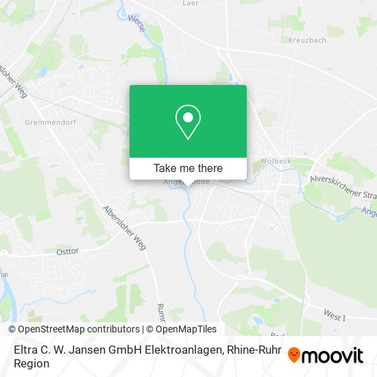 Eltra C. W. Jansen GmbH Elektroanlagen map