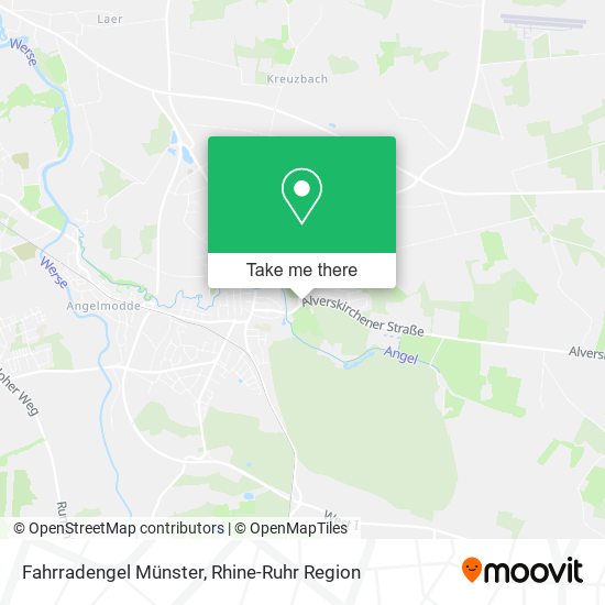 Fahrradengel Münster map