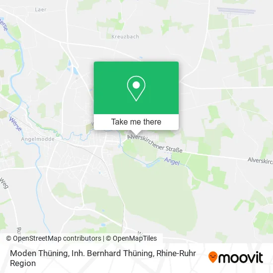 Карта Moden Thüning, Inh. Bernhard Thüning