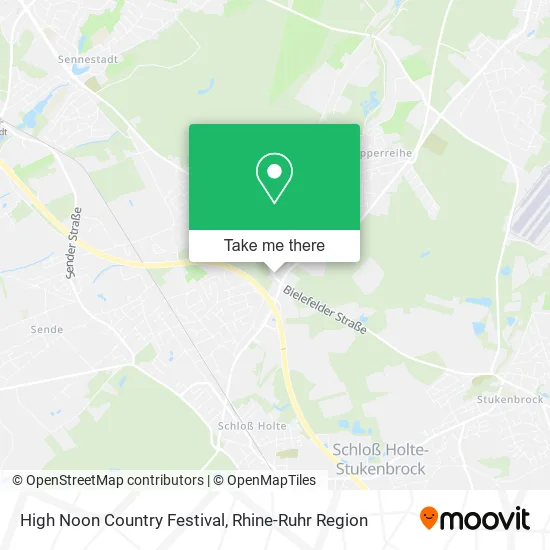 High Noon Country Festival map