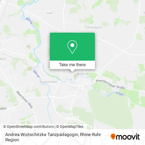 Карта Andrea Woitschitzke Tanzpädagogin