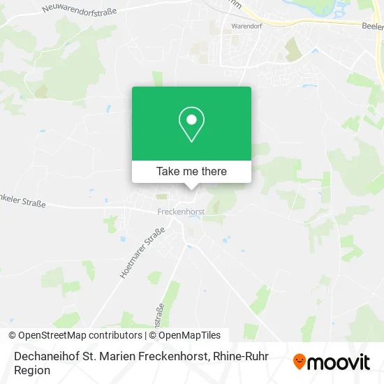 Карта Dechaneihof St. Marien Freckenhorst