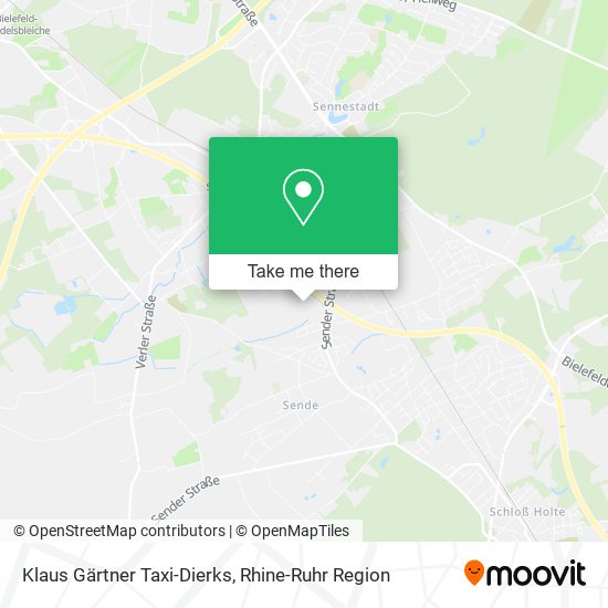 Klaus Gärtner Taxi-Dierks map