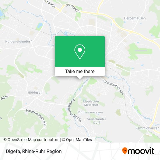 Карта Digefa