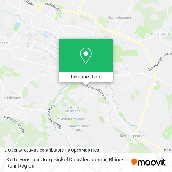 Kultur-on-Tour Jörg Bickel Künstleragentur map