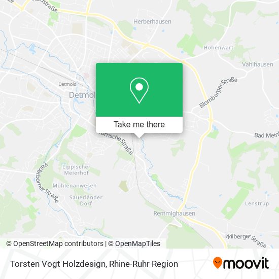 Torsten Vogt Holzdesign map