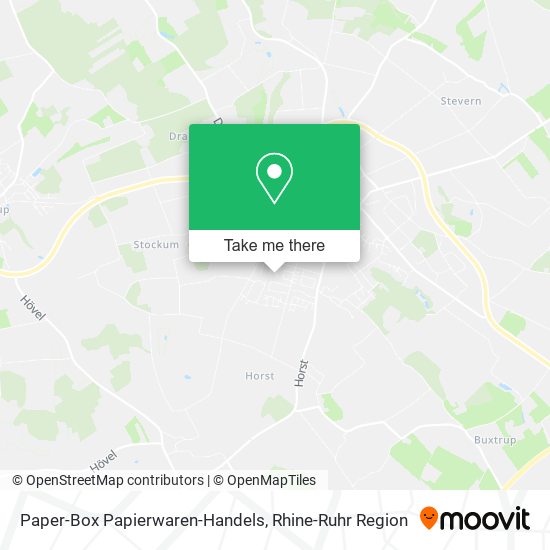 Карта Paper-Box Papierwaren-Handels