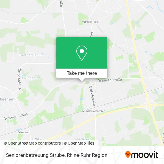 Карта Seniorenbetreuung Strube
