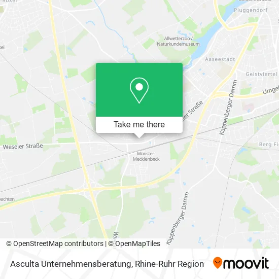 Карта Asculta Unternehmensberatung