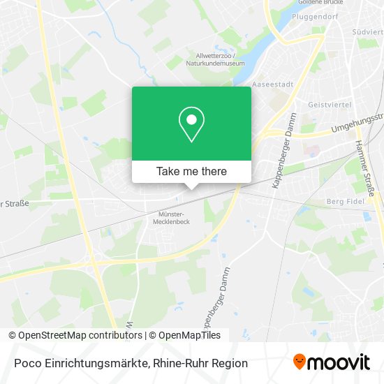 Карта Poco Einrichtungsmärkte