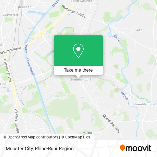 Карта Münster City