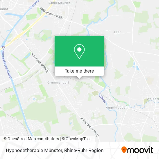 Карта Hypnosetherapie Münster
