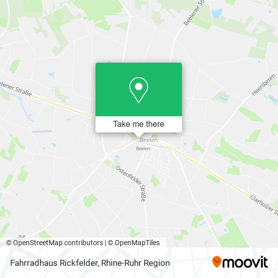 Fahrradhaus Rickfelder map