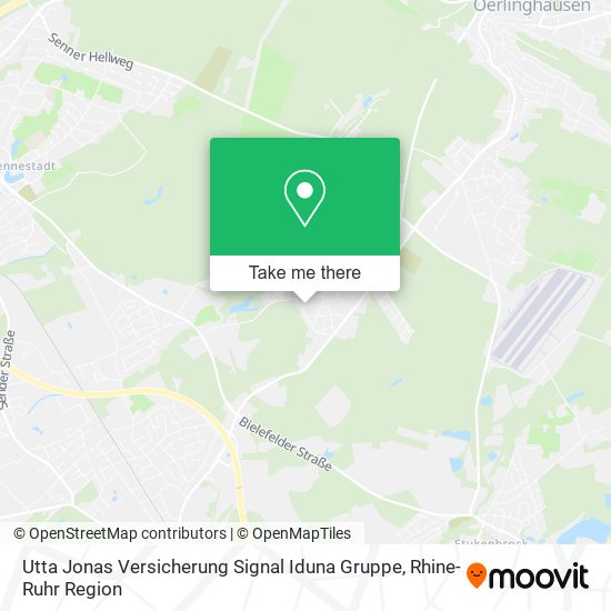 Utta Jonas Versicherung Signal Iduna Gruppe map