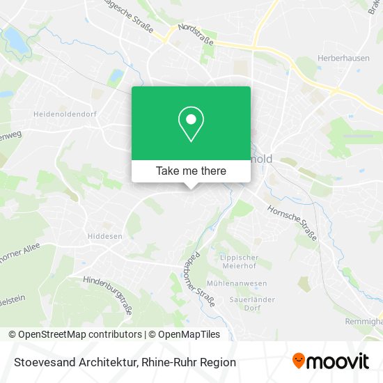 Stoevesand Architektur map