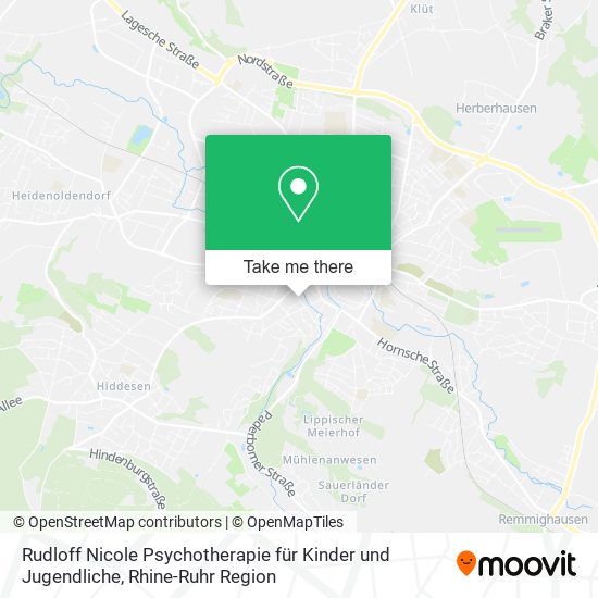 Rudloff Nicole Psychotherapie für Kinder und Jugendliche map