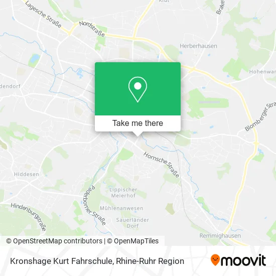 Карта Kronshage Kurt Fahrschule