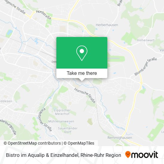 Bistro im Aqualip & Einzelhandel map