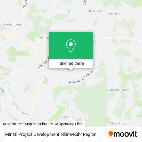 Minati Project Development map