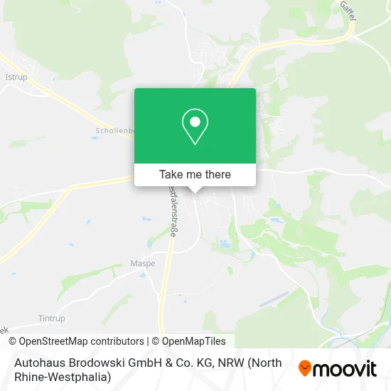 Autohaus Brodowski GmbH & Co. KG map