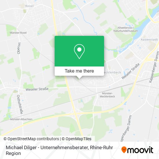 Michael Dilger - Unternehmensberater map