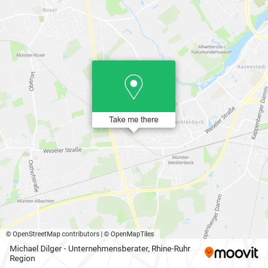 Карта Michael Dilger - Unternehmensberater