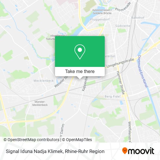Signal Iduna Nadja Klimek map