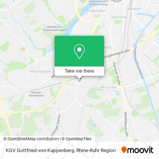 KGV Gottfried-von-Kappenberg map