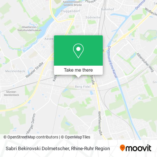 Sabri Bekirovski Dolmetscher map