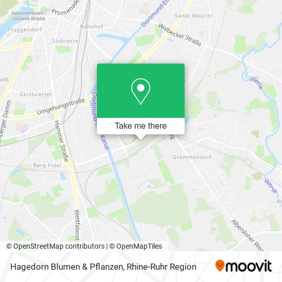 Hagedorn Blumen & Pflanzen map