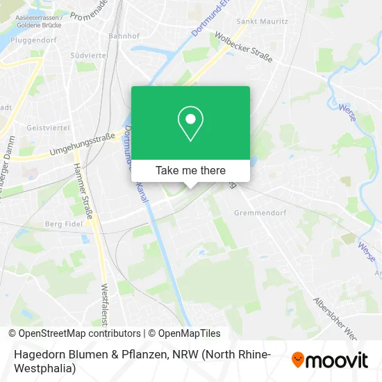 Hagedorn Blumen & Pflanzen map