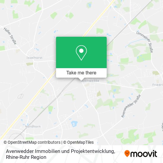 Avenwedder Immobilien und Projektentwicklung map